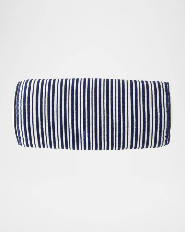 Gent Stripe Round Bolster Pillow